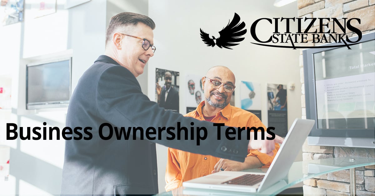 Business Ownership Terms