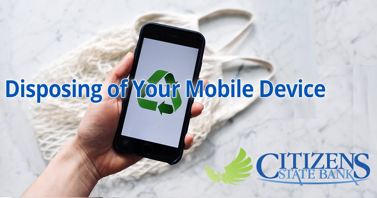 Securely Disposing of Your Mobile Device