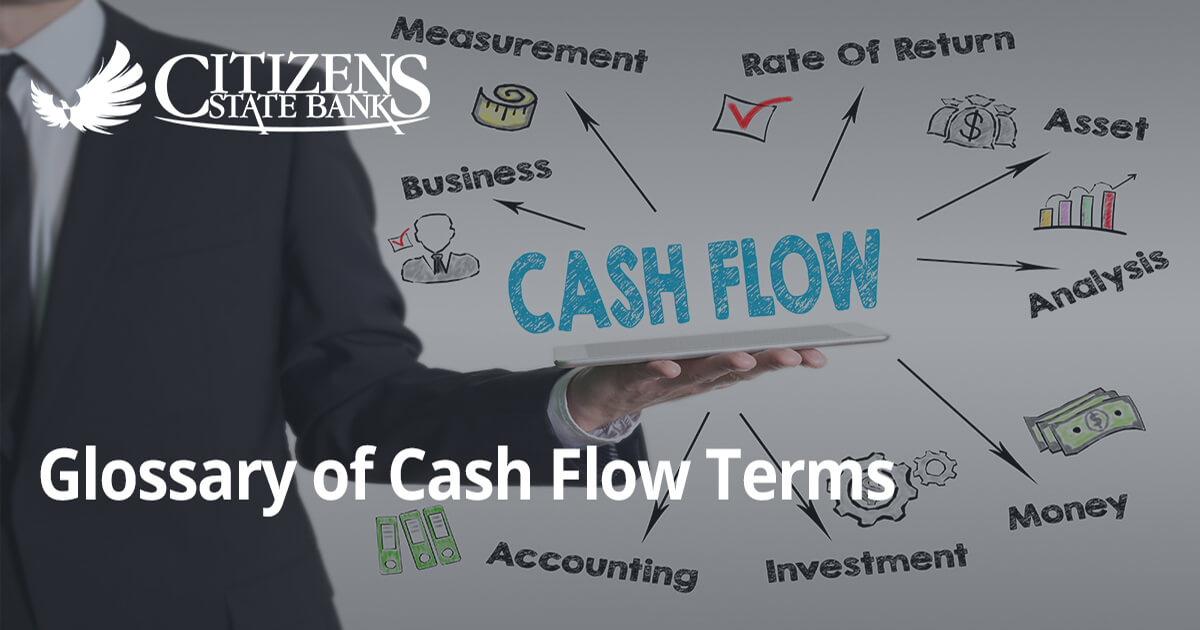 Cash Flow Term Definitions