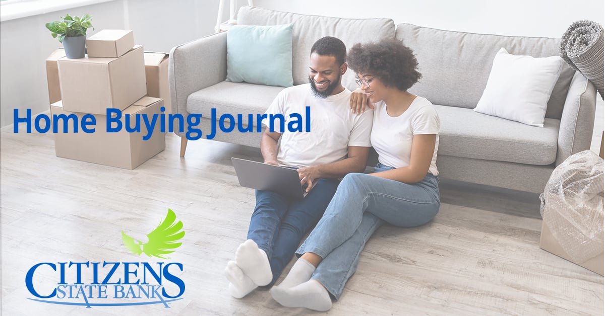 Home Buying Journal