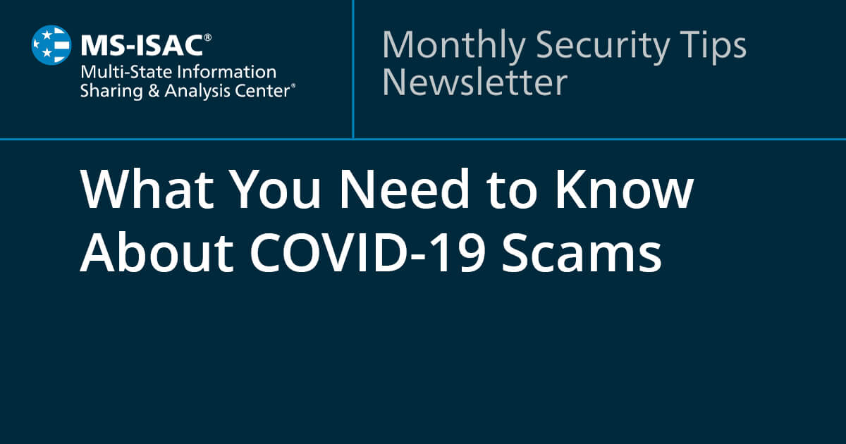 What You Need to Know about Covid-19 Scams