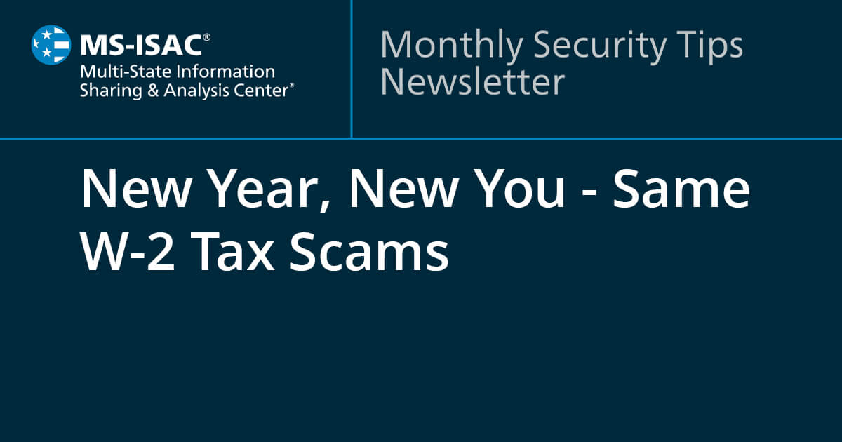 Learn about W-2 Tax Scams