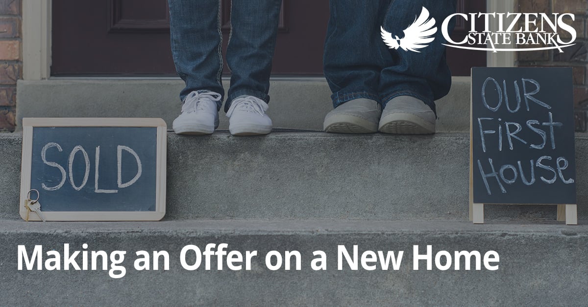 Making an Offer on a New Home