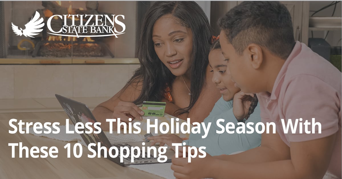 Stress Less this Holiday Season with these 10 Shopping Tips