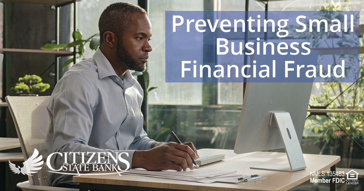 Preventing Small Business Financial Fraud