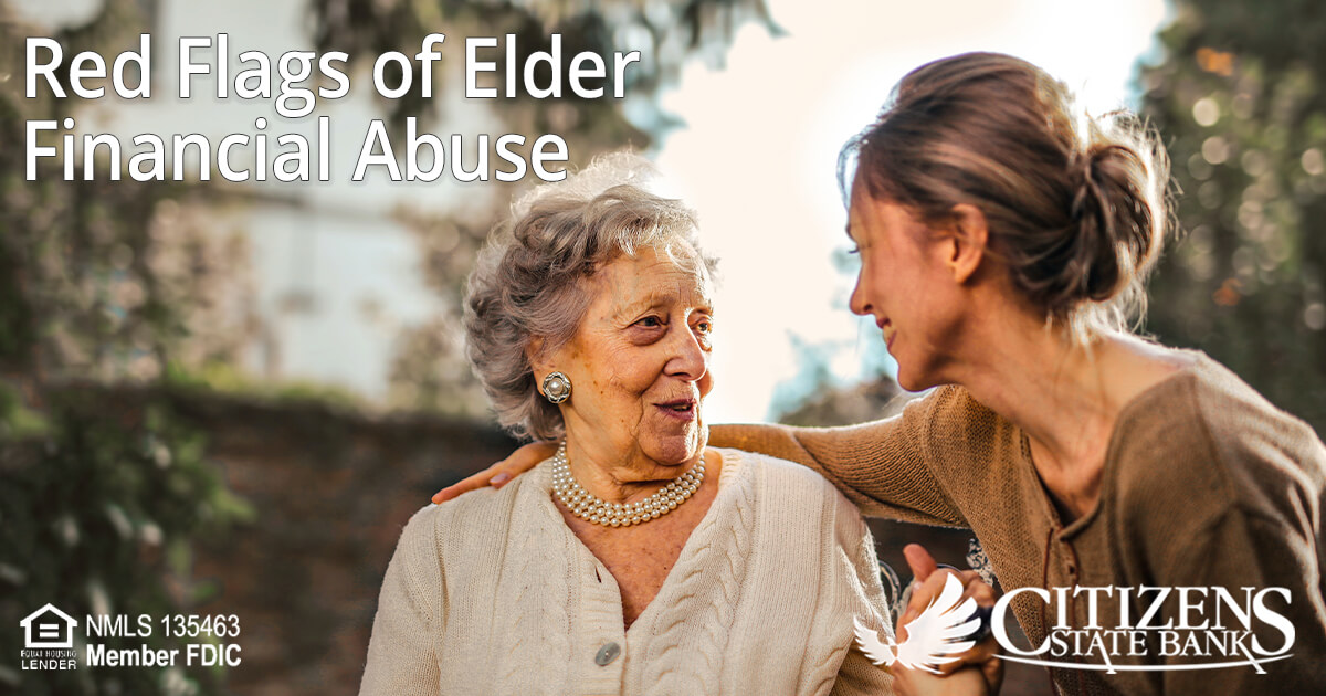 Red Flags for Elder Financial Abuse