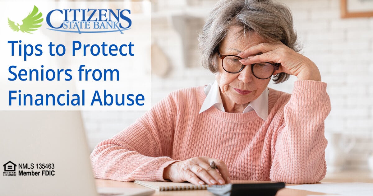 Tips to Protect Seniors from Financial Abuse
