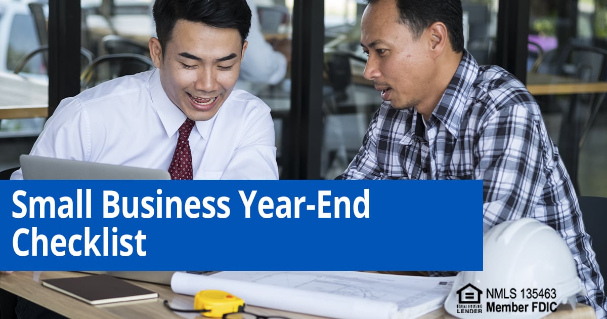 Small Business Year-End Checklist